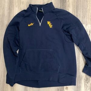 WVU Zip Sweatshirt Nike
